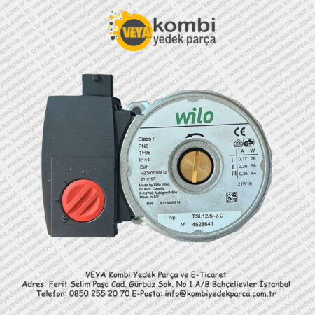 Wilo Ters Dönüş Bosch Buderus Kombi Sirkülasyon Motoru